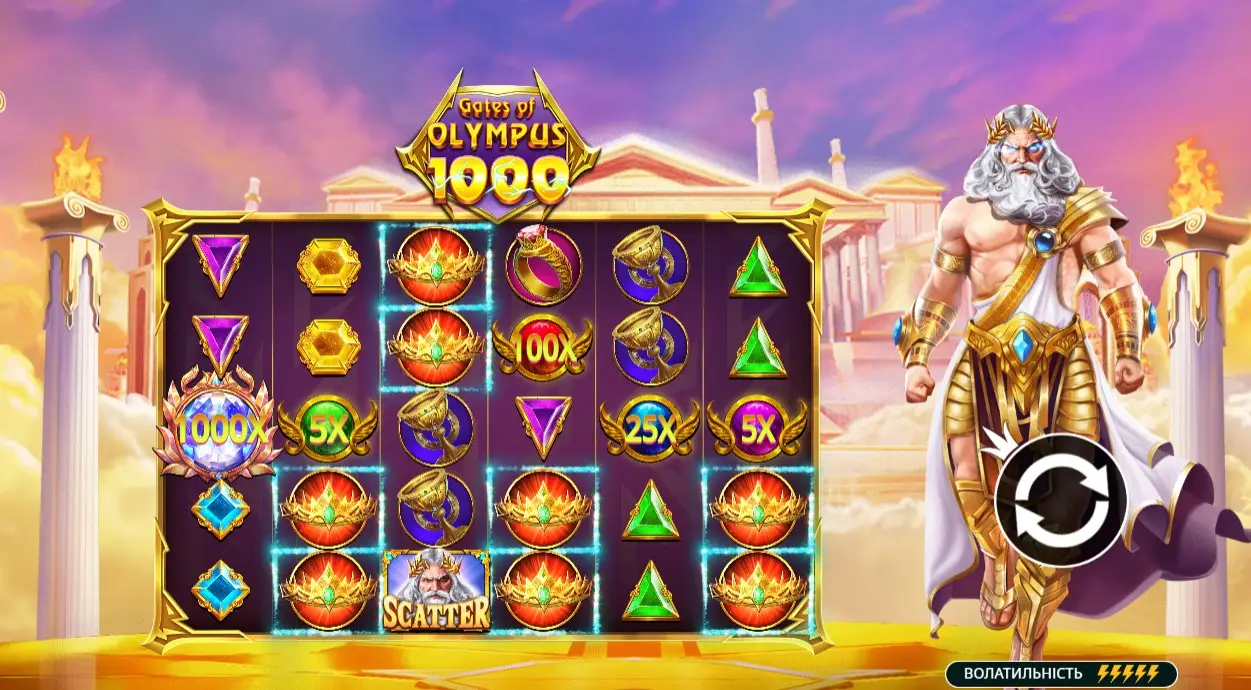 Where to play Gates of Olympus